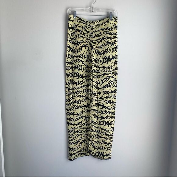 Paloma Wool Paige Tattoo Printed Straight Leg Pants - Picture 3 of 9